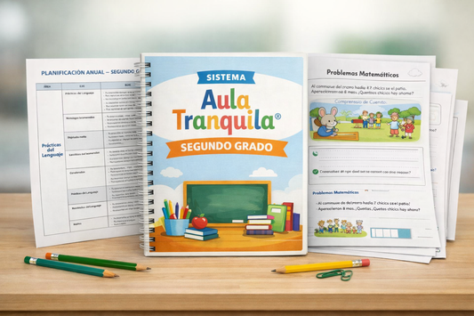 Aula tranquila 2° Grado.