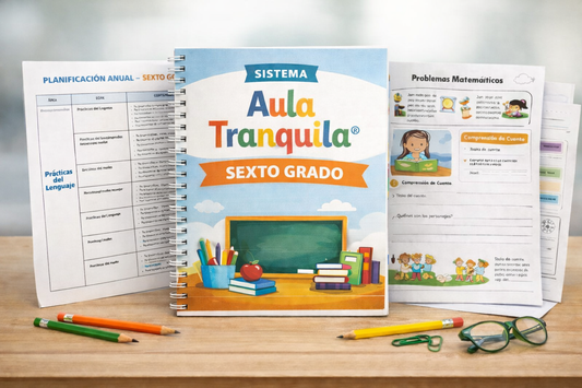 Aula tranquila 6° Grado.