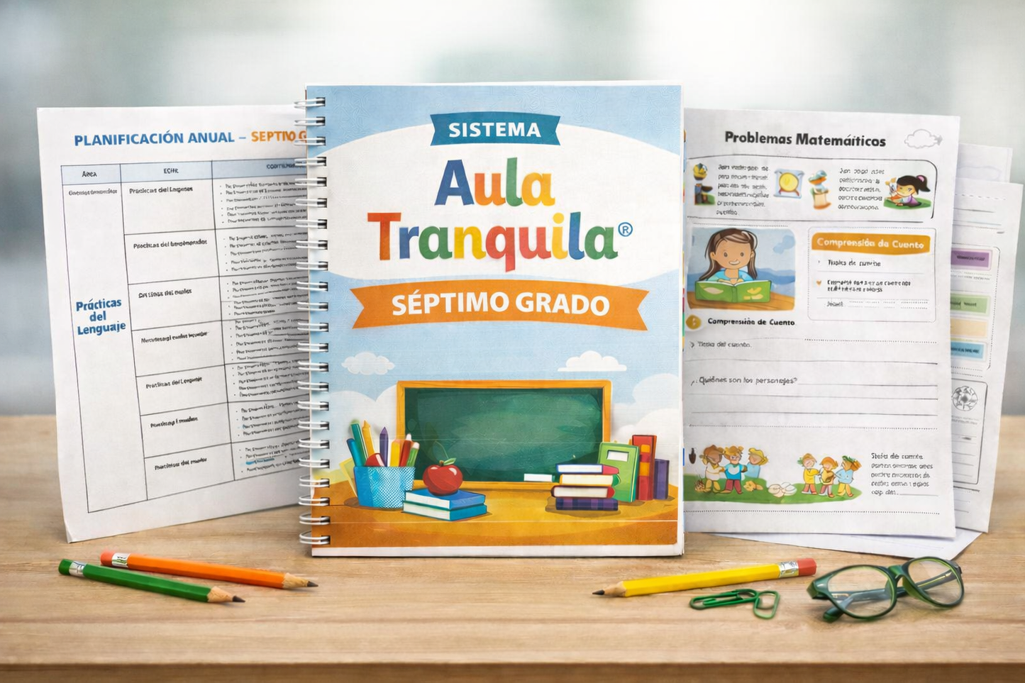 Aula tranquila 7° Grado.